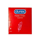 Презервативи 3шт DUREX Feel Thin тонкі