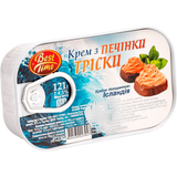 Крем з печінки тріски Best Time 121 г