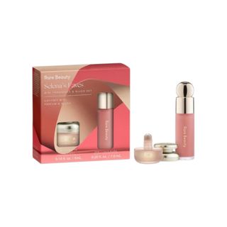 Rare Beauty by Selena Gomez Selena's Faves Mini Fragrance & Blush Set Soft Pinch Liquid Blush in Happy