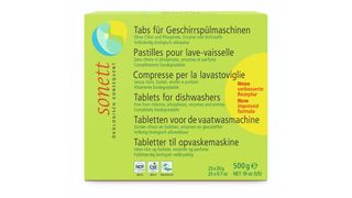 ჭურჭლის სარეცხი მანქანის ტაბლეტები