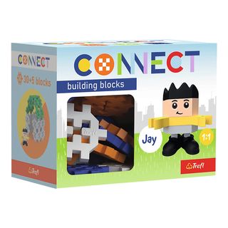 Конструктор Trefl Connect з ігровою фігуркою Jay 35 елементів (62006)