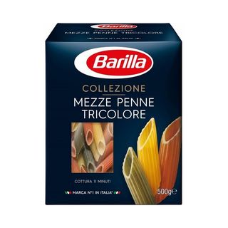 МАКАРОНЫ BARILLA 500гр MEZZE PENNE TRICOLORI, ШК: 8076809501415