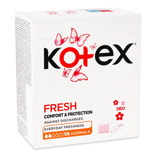 Прокладки щоденні Kotex Deo Normal Plus 56шт