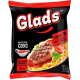 Локшина швидкого приготування Glads Яловичина з соусом Томат з базиліком 75 г