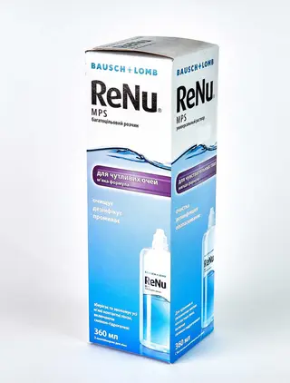 Розчин для лінз RENU MPS для чутливих очей, 360 ml