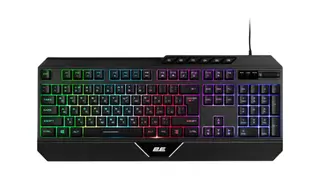 2E GAMING Membrane keyboard KG315 110key, USB-A, EN/UA, RGB, black 2E-KG315UBK (13993)