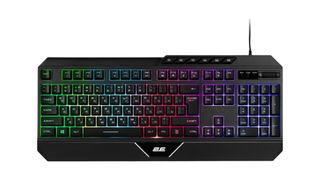 2E GAMING Membrane keyboard KG315 110key, USB-A, EN/UA, RGB, black 2E-KG315UBK (13993)