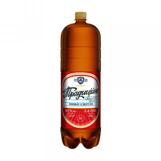 Пивo 2,4 л Обoлoнь Традиційне Свiтлe ПЕТ