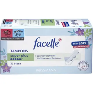 ფასელ - ტამპონი სუპერი პლიუსი /5წვ/  #32 0 Facelle - Tampon Super Plus /5pcs/ 4376 N32