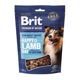 Ласощі Brit Premium Semi-moist Snacks Lamb with Sea Buckthorn напіввологі д/cобак з ягням і обліпихою 180 г