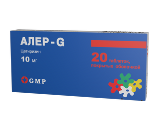 Алер-G 10мг №20 табл