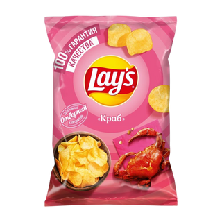 Чипсы Lay's Краб 140г