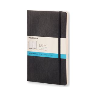 Записник Moleskine Classic Середній / Точка Чорний М’який