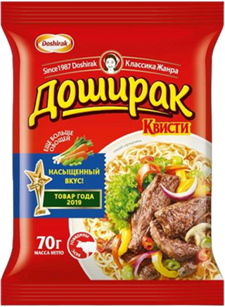 4607065580070 სუპი საქონლის ბრიკეტი /დოშირაკი/ 70გრ