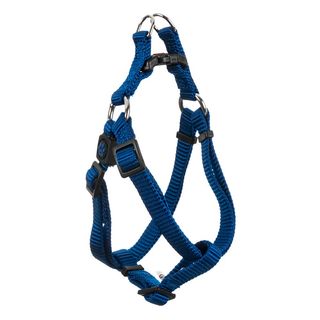 Шлея GimDog для собак Harlem H блакитна нейлон 33-44см/10мм