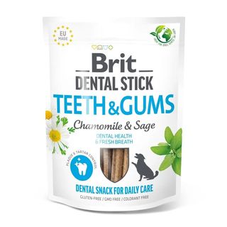 Brit Dental Stick Teeth/Gums ласощі д/собак д/зубів/ясен 7шт/251г