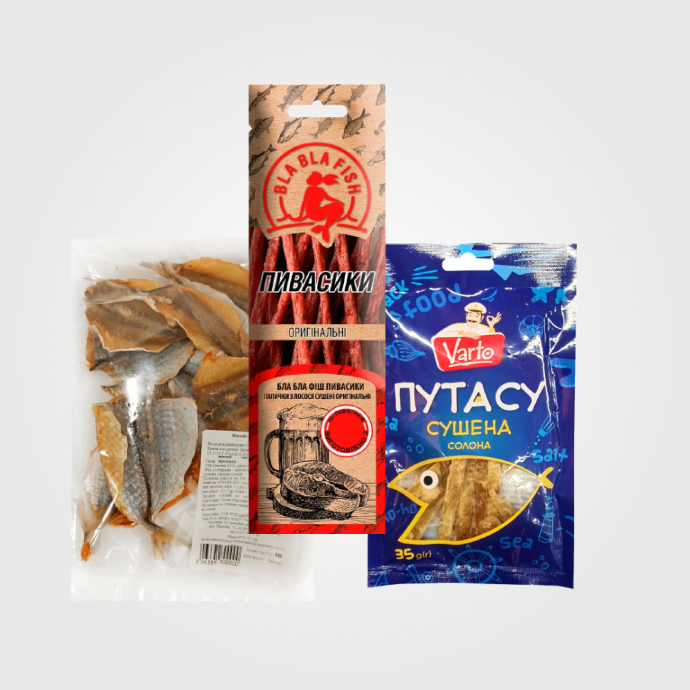 Снеки рибні