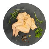 Крило домашньої курки охолоджене, вагове, 100г