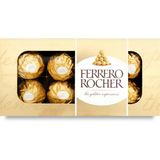 Цукерки Ferrero Rocher вафельні з молочним шоколадом та лісовими горіхами 100 г