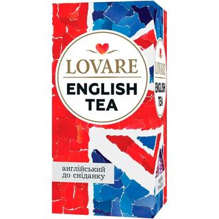 Чай Lovare English Tea чорний асорті 24 пакети по 2 г