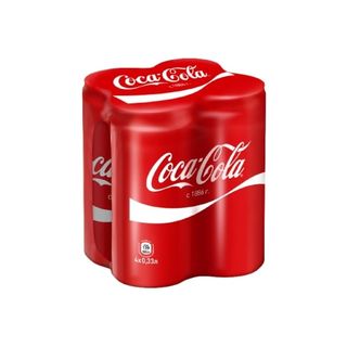 Напій Coca-Cola безалкогольний сильногазований 4x0.33л