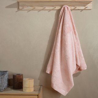 პირსახოცი - PURE BAMBOO TOWEL  BLUSH  75X150