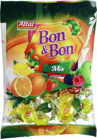 Цукерки Altat 300 г Льодяники фруктові (Туреччина)И296/175