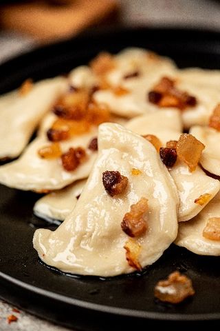 Вареники з картоплею (500 г). Продукт заморожений