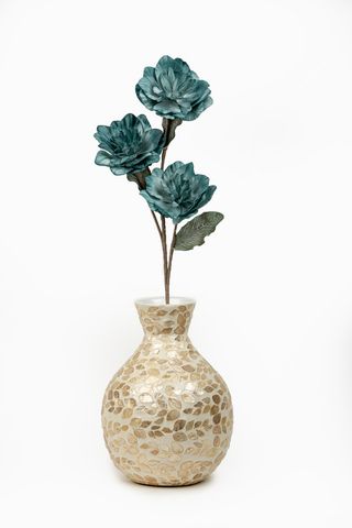 ხელოვნური ყვავილი - AZALEA EVA ARTIFICIAL FLOWER 80 CM INDIGO