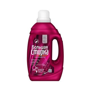 Большая Стирка, Гель Для Стирки Большая Стирка 1.3Л Для Цветного, шт, ШК: 4602984021048