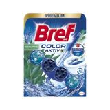 Твердий туалетний блок Bref Кольорова вода Евкаліпт 50 г