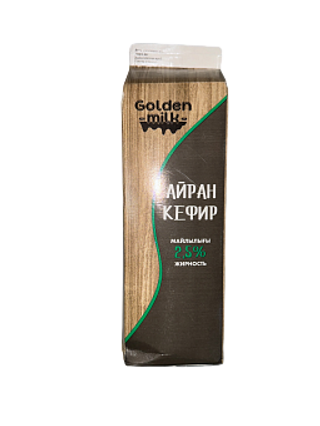 КЕФИР GOLDEN MILK 2,5% 1000 МЛ TETRA PAK/20