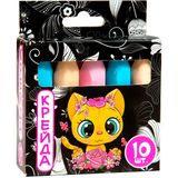 Крейда Strateg Олівець різнокольорова 10 шт