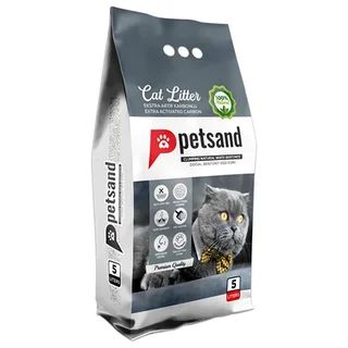 პეტსენდი კატის ქვიშა ნახშირით 10ლტ