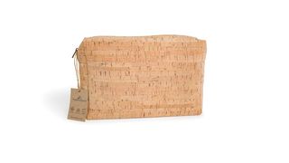 კორპის კოსმეტიკის ჩანთა