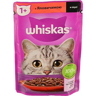 Корм Віскас 85г яловичина в соусі