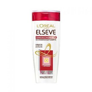 ლორეალი - ელსევე შამპუნი დაზიანებული თმის აღდგენა 400მლ 2765/68596 LOreal - Elseve shampoo damaged hair restoration 400ml 2765/68596