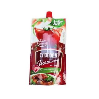 სლობოდა ბარბექიუ კეტჩუპი 200 გრ/4600699505907 1ც