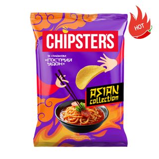Чипси Chipster`s Гострий удон 100г