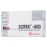 Зотек-400 Табл. В/о 400 Мг №10
