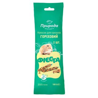 Колосок Фієста Горіховий для гризунів, 100 г