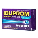 Ібупром Спринт Капс. М'які 200мг №24