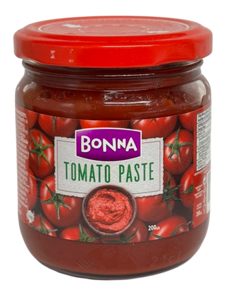 ტომატის პასტა 200გრ შუშა ბონნა