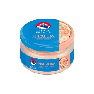 ხიზილალა "იკრინკა" კრევეტით 160გრ, "Santa Bremor"