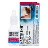 Нафтизин Крап. Назал. 0,1% Фл. 10мл П/е