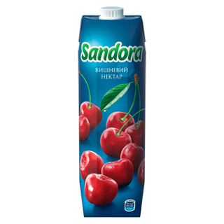 Нектар Sandora вишневий освітлений 0.95л