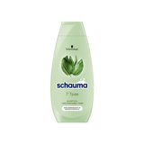 Шампунь 400 мл SCHAUMA 7 трав/Догляд&Детокс/Відновлення та догляд/Сяйво Кольору/Ромашка