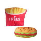 Іграшка PET FUN для котів бургер та картопля фрі 8,5х4,5/6х7 см