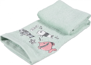 Рушник дитячий 40х60 см, 450 г/м2, рибки арт. 8R7201 И527