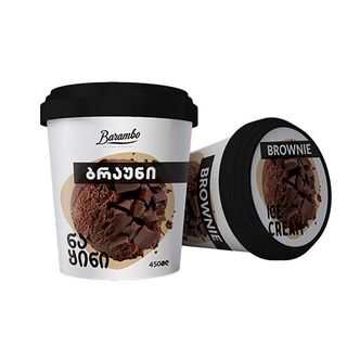 ნაყინი ბარამბო ექსპორტი ბრაუნი 450 მლ / 4860009789766